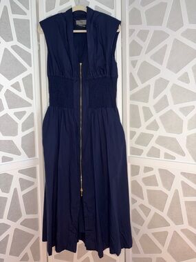 Anthropologie Navy Tommie Dress EUC